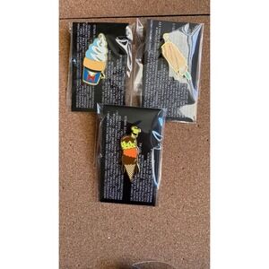 Disney Loungefly Mickey and Friends Treat Pins - Goofy, Donald and Pluto